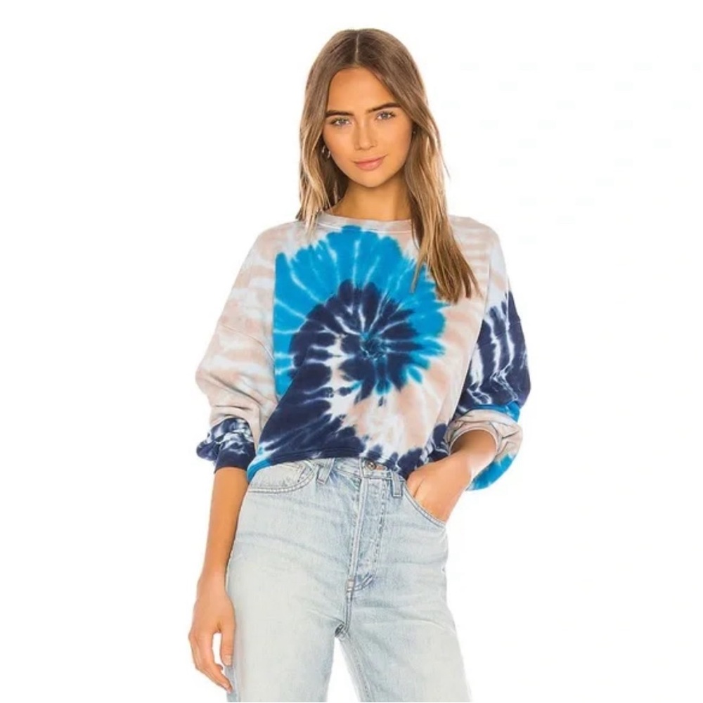 Tie-dye crew neck from Agolde
